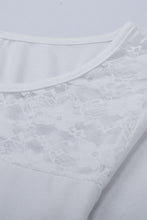 Load image into Gallery viewer, Contrast Lace Button Up Top
