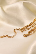 Load image into Gallery viewer, 18K Gold Plated Layered Chain Necklace
