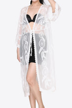 Load image into Gallery viewer, Tied Sheer Cover Up Cardigan
