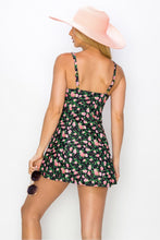 Load image into Gallery viewer, Marina West Swim Full Size Clear Waters Swim Dress in Black Roses
