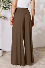 Load image into Gallery viewer, Double Take Full Size Smocked Wide Waistband Wide Leg Pants
