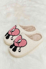 Load image into Gallery viewer, Melody Love Heart Print Plush Slippers
