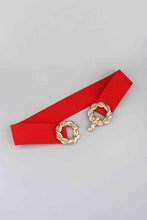 Load image into Gallery viewer, Zinc Alloy Buckle Elastic Belt
