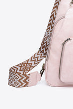 Load image into Gallery viewer, Take A Trip PU Leather Sling Bag
