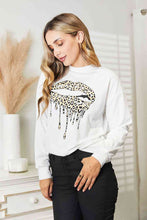 Load image into Gallery viewer, Simply Love Graphic Dropped Shoulder Round Neck Sweatshirt
