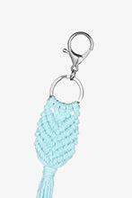 Load image into Gallery viewer, Assorted 4-Pack Handmade Fringe Keychain
