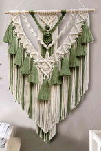 Load image into Gallery viewer, Two-Tone Macrame Wall Hanging
