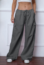 Load image into Gallery viewer, Drawstring Waist Pants with Pockets

