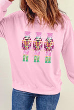 Load image into Gallery viewer, Sequin Nutcracker Long Sleeve Sweatshirt
