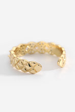 Load image into Gallery viewer, Inlaid Zircon 18K Gold-Plated Open Ring
