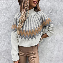 Load image into Gallery viewer, Mock Neck Long Sleeve Sweater
