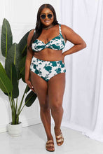 Load image into Gallery viewer, Marina West Swim Take A Dip Twist High-Rise Bikini in Forest
