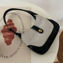 Load image into Gallery viewer, Contrast Canvas Shoulder Bag
