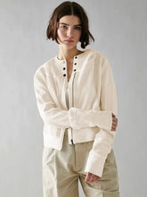 Load image into Gallery viewer, Waffle-Knit Dropped Shoulder Hooded Jacket
