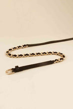 Load image into Gallery viewer, PU Chain Skinny Belt
