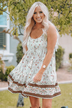 Load image into Gallery viewer, Floral Button Front Ruffled Babydoll Dress
