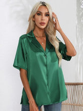 Load image into Gallery viewer, Button Up Collared Neck Shirt
