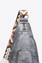 Load image into Gallery viewer, Take A Trip PU Leather Sling Bag
