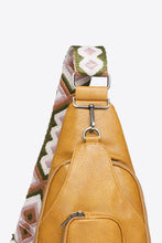 Load image into Gallery viewer, Take A Trip PU Leather Sling Bag
