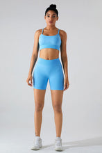 Load image into Gallery viewer, Crisscross Spaghetti Strap Active Cami
