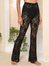 Load image into Gallery viewer, Lace High Waist Swim Pants
