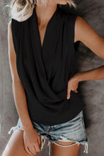 Load image into Gallery viewer, Enchanting Satin Drape Tank Top
