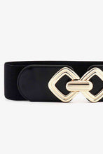 Load image into Gallery viewer, Geometric Buckle Elastic Wide Belt
