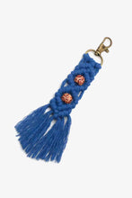 Load image into Gallery viewer, Assorted 4-Pack Handmade Macrame Fringe Keychain
