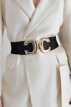 Load image into Gallery viewer, Zinc Alloy Buckle Elastic Wide Belt
