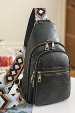 Load image into Gallery viewer, It&#39;s Your Time PU Leather Sling Bag
