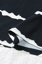 Load image into Gallery viewer, Striped Half-Button Drawstring Hoodie
