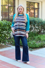 Load image into Gallery viewer, Celeste Design Full Size Striped Long Sleeve Top
