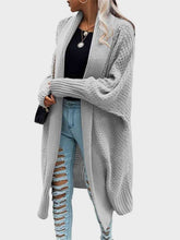 Load image into Gallery viewer, Open Front Long Sleeve Cardigan
