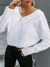 Load image into Gallery viewer, Chelsea Collar Dropped Shoulder Blouse
