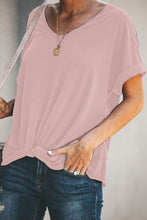 Load image into Gallery viewer, Plain Twist T-Shirt
