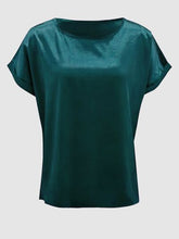 Load image into Gallery viewer, Round Neck Short Sleeve T-Shirt
