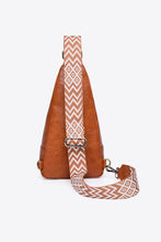 Load image into Gallery viewer, Take A Trip PU Leather Sling Bag
