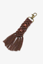 Load image into Gallery viewer, Assorted 4-Pack Handmade Macrame Fringe Keychain
