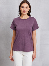 Load image into Gallery viewer, Round Neck Short Sleeve T-Shirt
