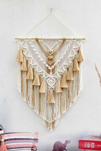 Load image into Gallery viewer, Two-Tone Macrame Wall Hanging
