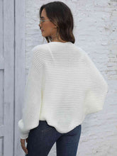 Load image into Gallery viewer, Bat Sleeve Open Front Short Cardigan
