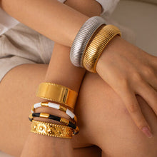 Load image into Gallery viewer, 18K Gold-Plated Stainless Steel Bracelet
