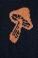 Load image into Gallery viewer, Graphic Mock Neck Dropped Shoulder Sweater
