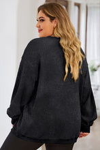 Load image into Gallery viewer, Plus Size LUCKY Round Neck Sweatshirt
