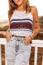 Load image into Gallery viewer, Printed Button-Back Sleeveless Top
