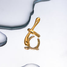 Load image into Gallery viewer, 18K Gold-Plated Stainless Steel Cuff Earrings

