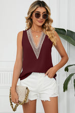 Load image into Gallery viewer, V-Neck Wide Strap Tank
