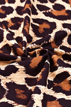 Load image into Gallery viewer, Leopard Color Block Scoop Neck Tunic Tank
