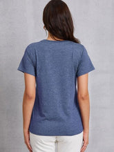 Load image into Gallery viewer, Round Neck Short Sleeve T-Shirt
