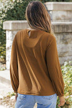Load image into Gallery viewer, Round Neck Long Sleeve T-Shirt
